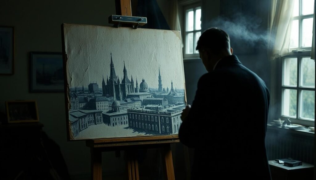Hitler's failure as an artist